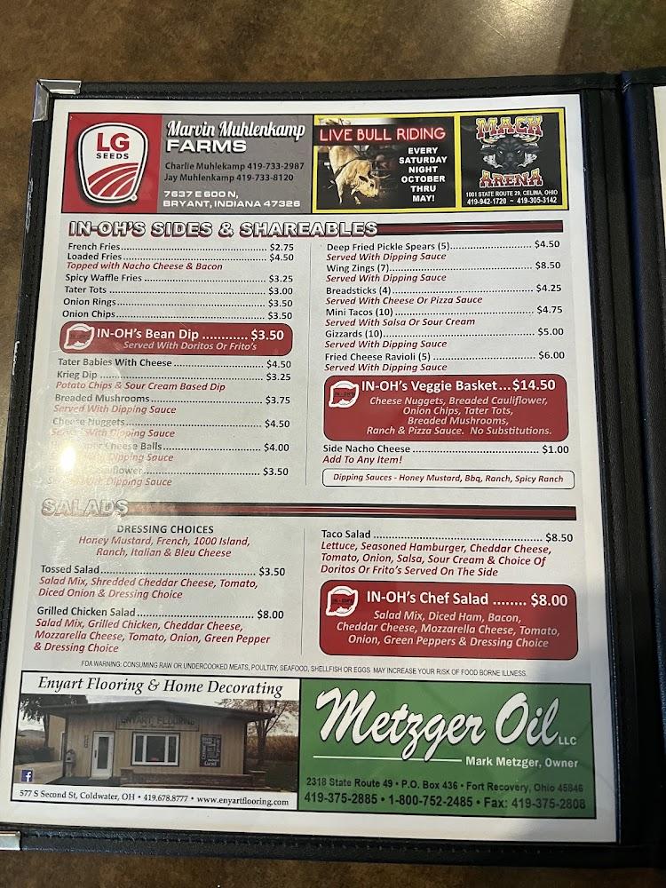 IN-OH's Stateline Bar & Grill, LLC. Cheeseburger
